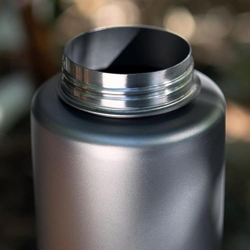 Miniatura 9 de mewmewcat Botella de agua de titanio 23.7 fl oz botella de agua deportiva ligera para acampar al aire libre senderismo mochilero, botella de agua de