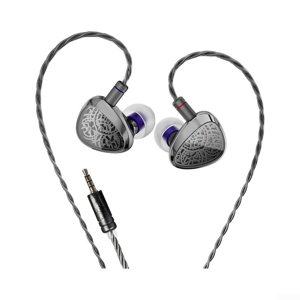 Écouteurs intra-auriculaires Hifi 10 mm en fibre de carbone pour basses