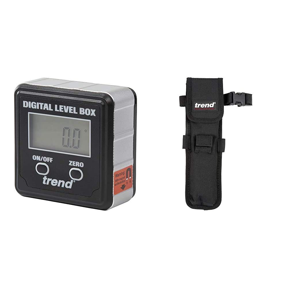 Trend DLB Digital Level Box, Black & CASE/DAR/200 Carry Case - Black