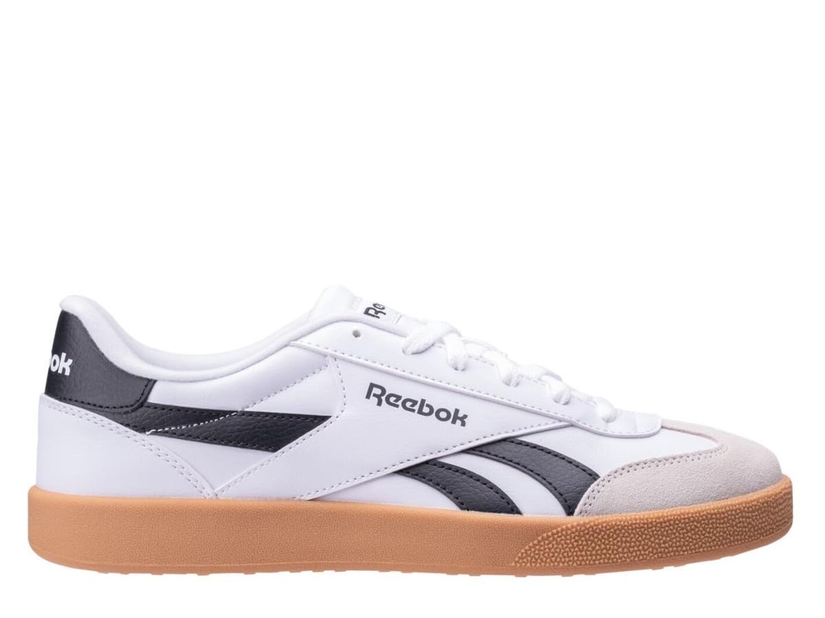 Reebok Men's White Smash Edge S ' Black Gum'