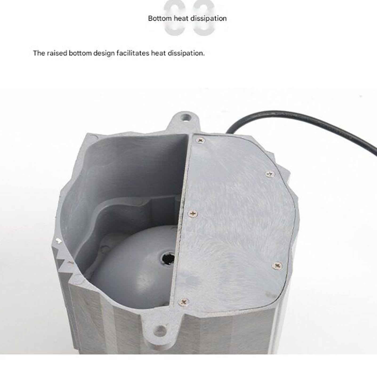 Wodoodporne zewnętrzne oświetlenie ogrodowe, lampa trawnika o wyglądzie kamienia z regulowanym kątem, wodoodporny reflektor ogrodowy IP65, oświetlenie LED wpuszczane w ziemię (ciepła biel, 18 W