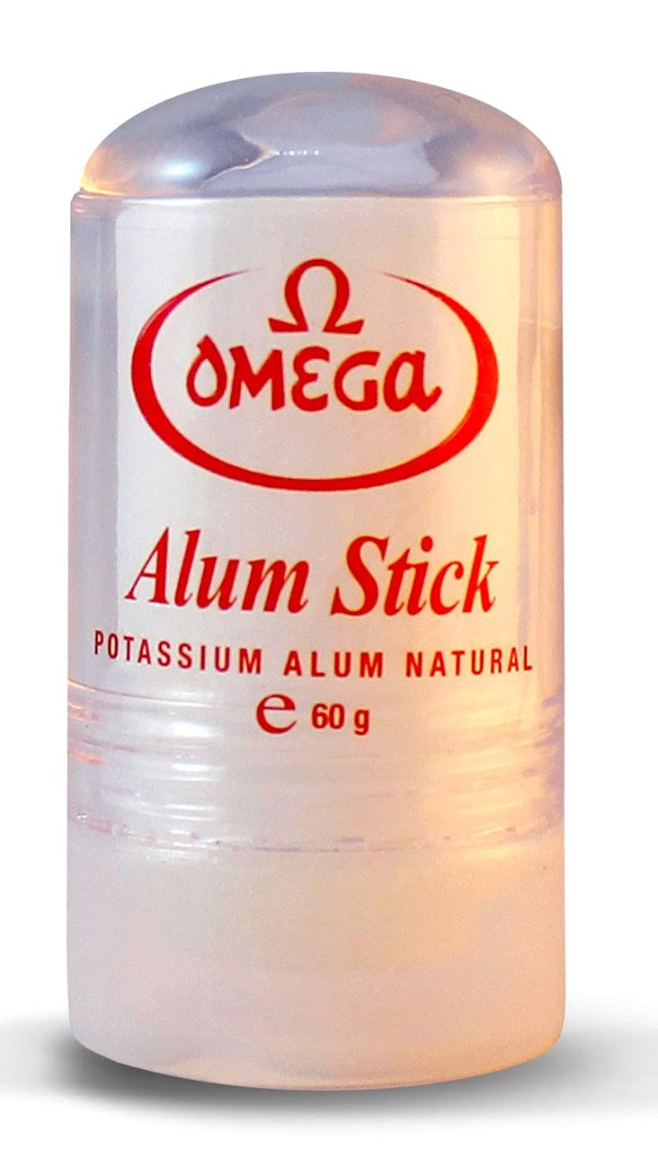 Omega Potassium Alum Stick After Shave Shaving Facial Toner
