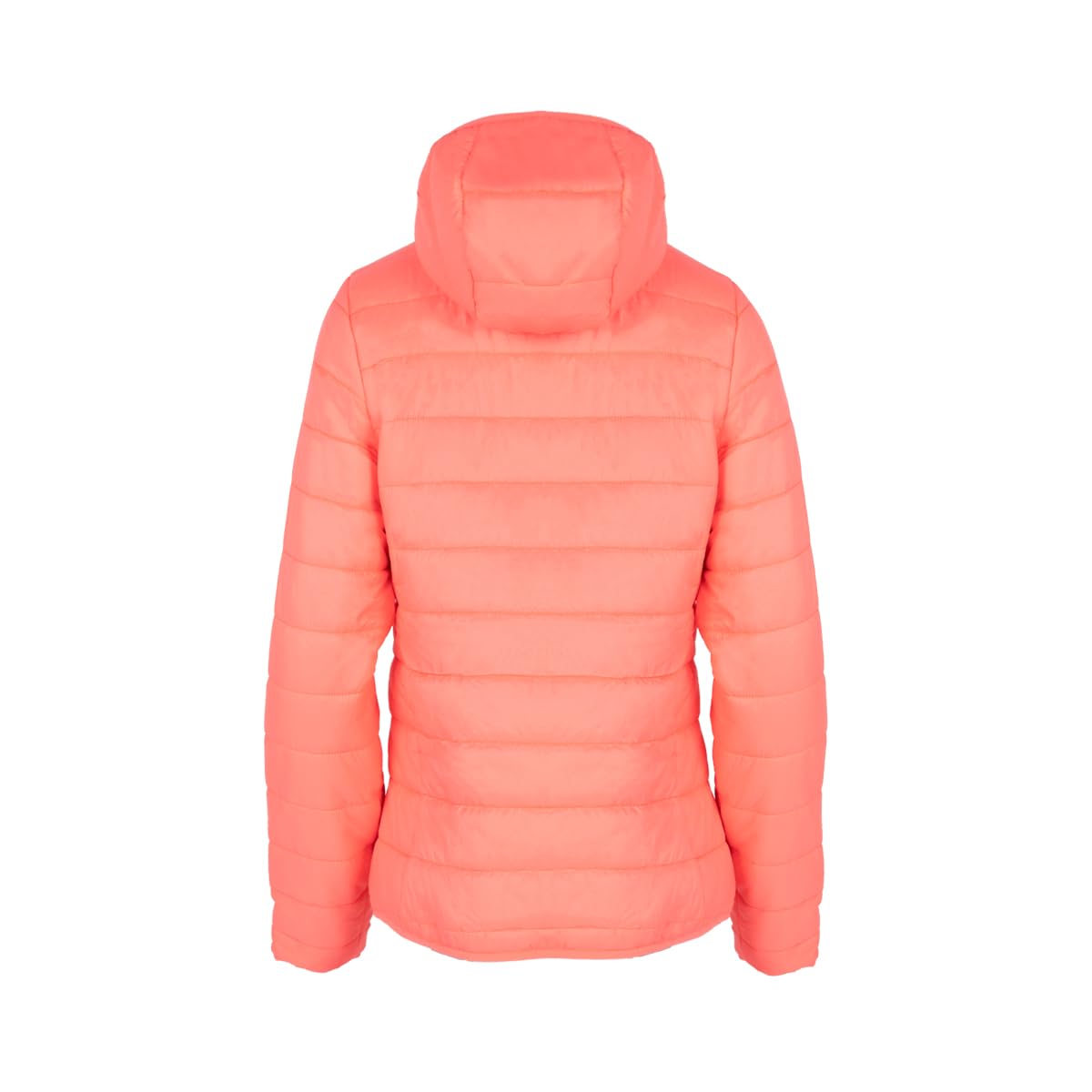 IZAS SINDU W Giacca Mount-Loft Ultraleggera da Donna. Resistente al Vento e all'Acqua. Traspirante e Termica. Con Cappuccio e Tasche Ventrali. Pieghevole in Tasca