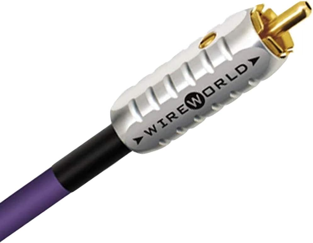 WIREWORLD Ultraviolet 8 Coaxial Digital Audio Cable / 75 ohm/RCA to RCA (1.0 Meter)