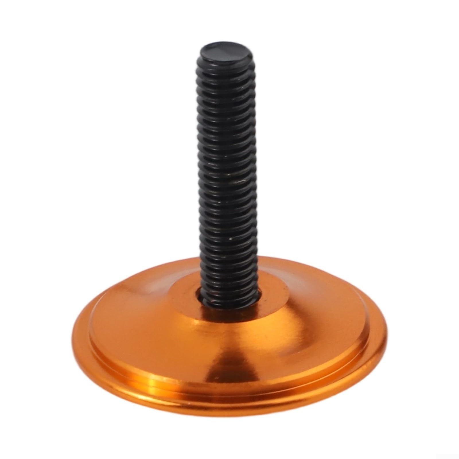 Coperchio Superiore per Serie sterzo per Bici in Lega di Alluminio CNC con bullone in Acciaio Inossidabile Compatibile con attacchi Manubrio Standard da 28 e 6 mm di Diametro (Nero)