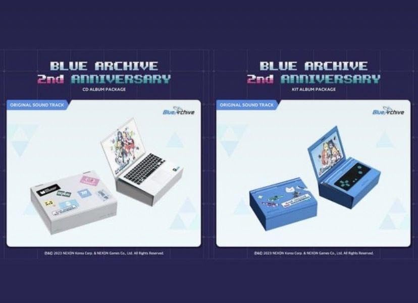 Amazon.co.jp: ブルアカ 2周年 OST CDアルバムパッケージ&キット