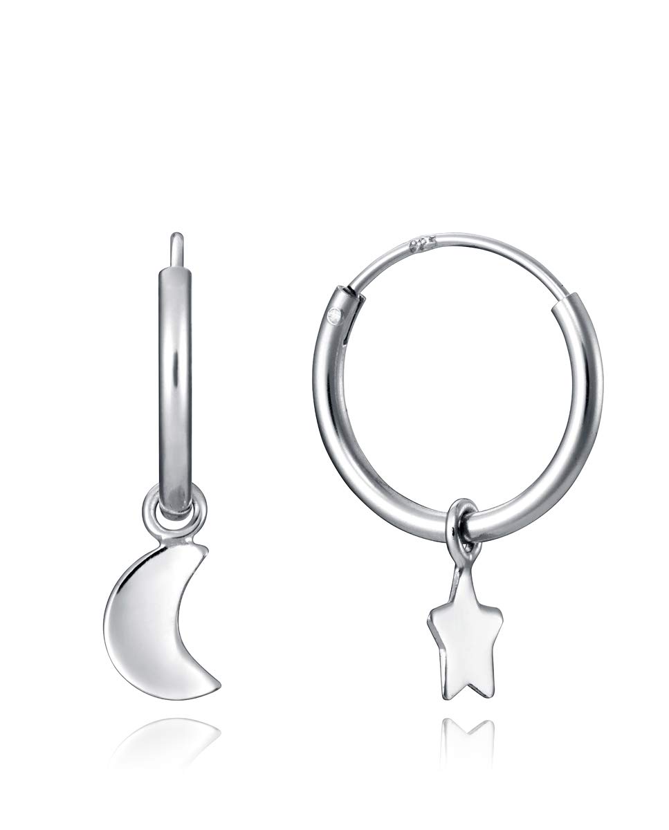 Viceroy Pendientes Viceroy Jewels 5064E000-08 Luna Estrella Plata de Ley