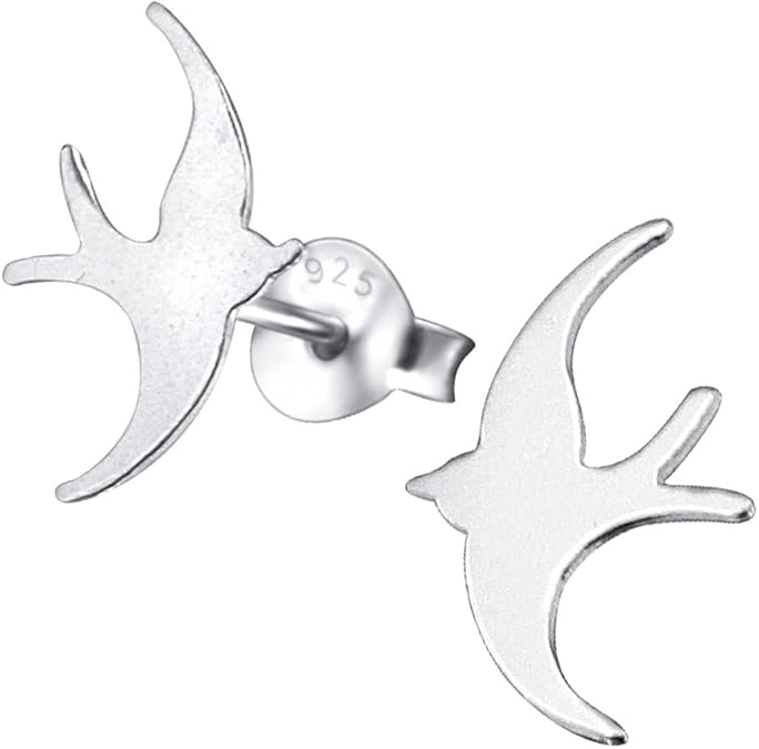 Laimons Pendientes Para Mujer Corazón Grabable Brillante Plata De Ley 934
