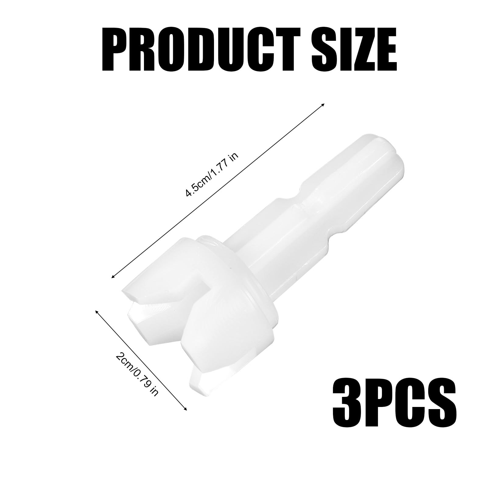 Lyreh 3pcs Replacement Parts Compatible with Baby Brezza FRP0046 Formula Pro Advanced, Axle Stem Accessories for Baby Brezza Formula Maker