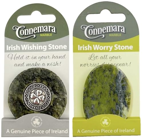 Pierre de Connemara : marbre vert véritable d'Irlande, pierre à souhaits lithothérapie
