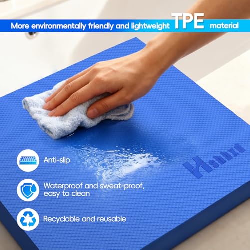 Image of Professional Balance Pad, Nonslip Foam Exercise Balance Pad Cushion for Physical Therapy, Foam Balance Mat for Exercise, Yoga, Fitness, Stability Training and Stretching