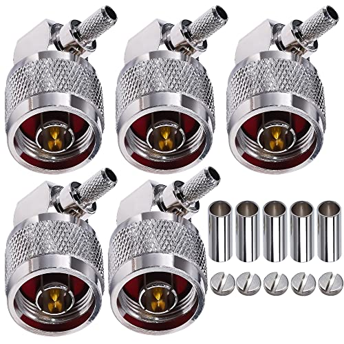 Conector N Macho Ángulo Derecho 5 piezas TUOLNK miniatura 1
