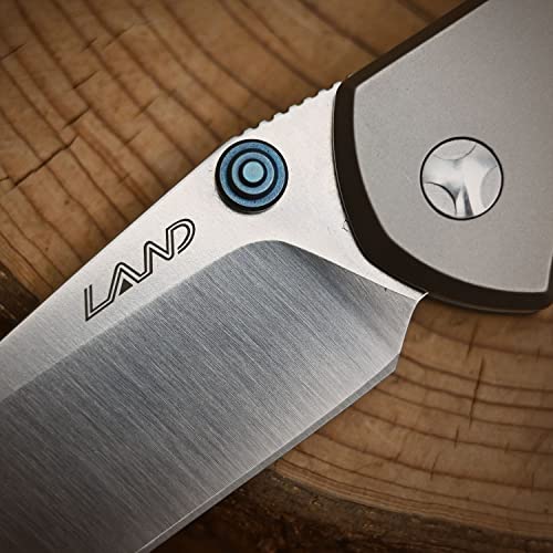 Land 812S Pocket Folding Knife S35Vn Blade Tc4 Handle Ball Bearing Outdoor Camping Survival Jackknife Edc Knives #TOP6