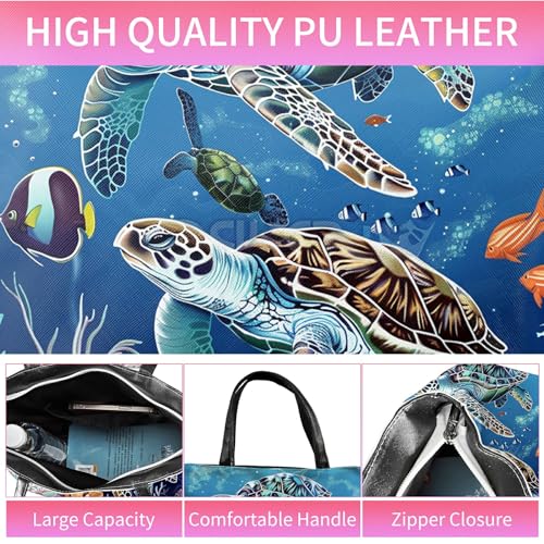 Travel Tote Bags Leather Purses for Women, Shoulder Bag with Zipper, Top Handle Ladies Shoulder Bags4