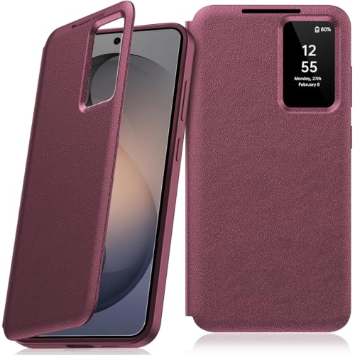 Image of for Samsung S26 Ultra Case with Smart Small Screen View, Smart View Cover | for Samsung Galaxy S26 Ultra S-View Phone Case, Smart View Flip Cover for Samsung S26 Ultra 5G with Smart Small Screen View