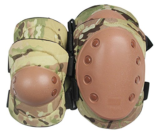 R-STYLE サバゲーライフを力強くサポート エルボー&ニーパッド4点セット