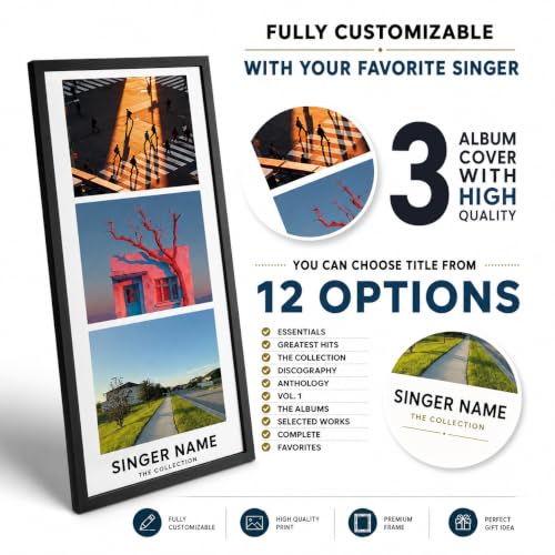 Image of Fardes Custom Album Posters, Music Album Cover Wall Art, Singer Essentials Wall Print Room Decor, Personalized Gift for Him Her