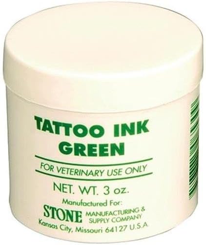 Stone Manufacturing Tattoo Ink Paste 3OZ Green