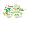 The Mystery Machine Men's T-Shirt - White 3XL #1