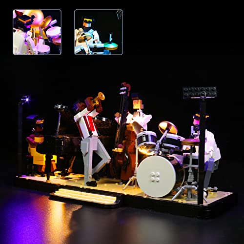 Kit d'éclairage LED pour Lego Jazz Quartet 21334 (Pas de modèle Lego), kit d'éclairage...
