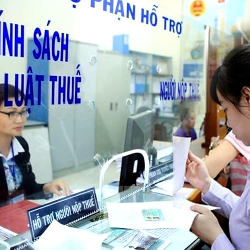『Dòng chảy kinh tế - Hoàn thiện chính sách thuế để thúc đẩy doanh nghiệp phát triển』のカバーアート