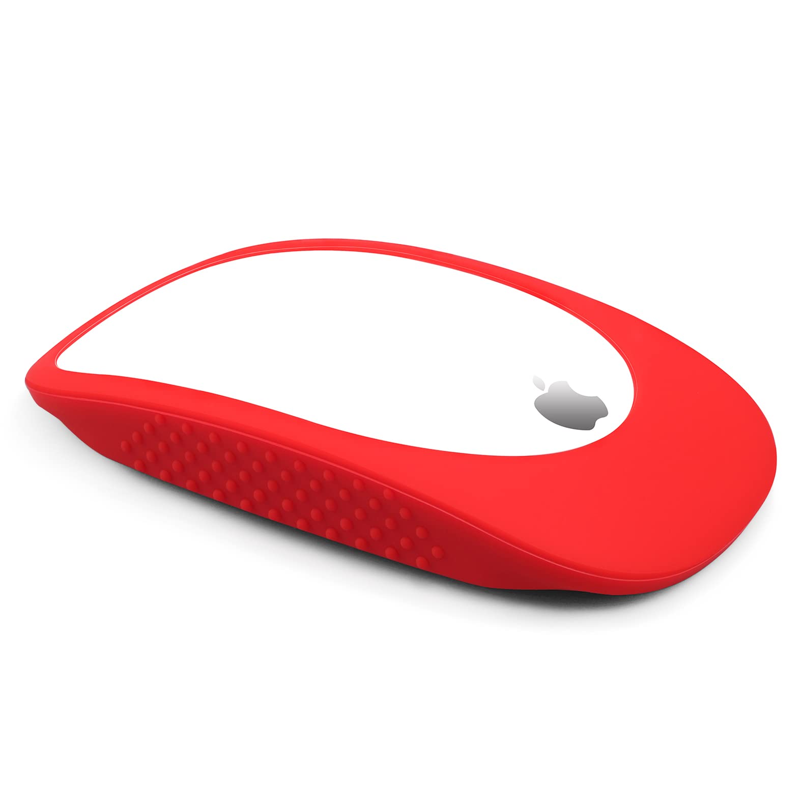 OBOE Silicone Mouse Case Cover Protective Skin Compatible with Apple Magic Mouse 1/2 Magic iPad Mouse (Red)-image-9