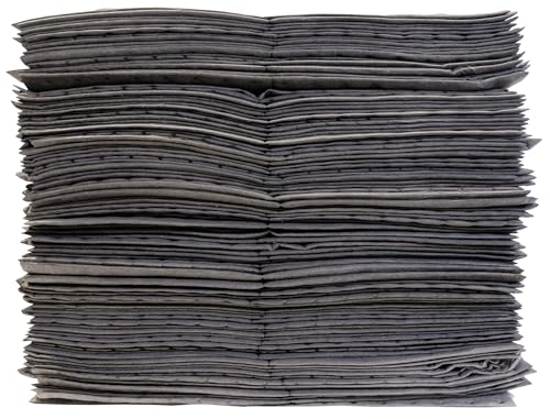 Image of Oil-Dri L91003 15 inch W x 19 inch L Universal Light Weight Perforated Pad, 200 Mats /Box