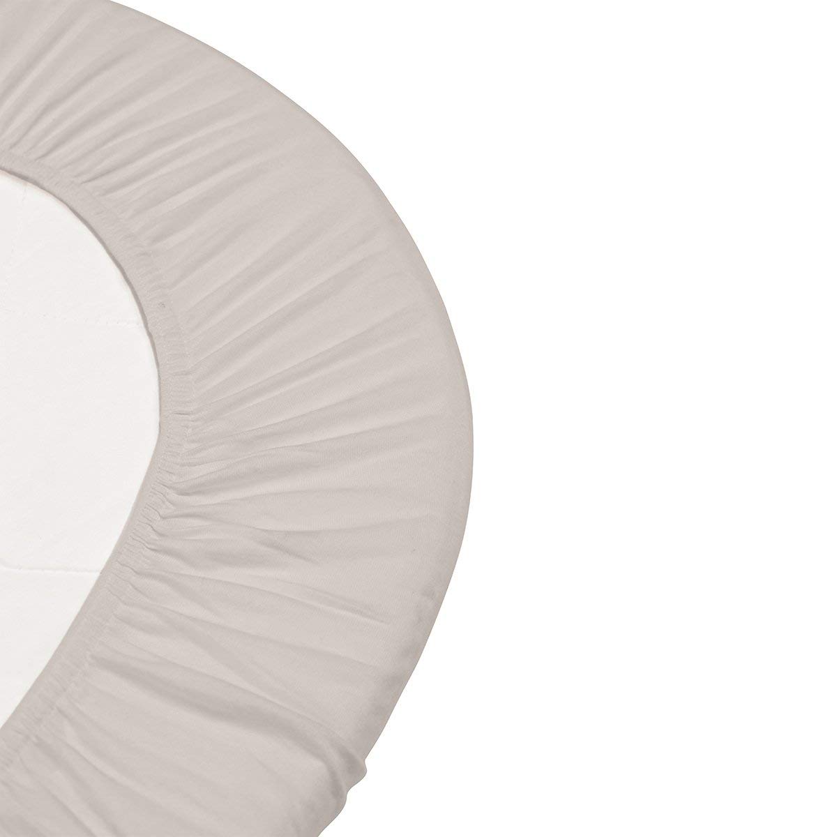 Leander prześcieradła z gumką – 2 sztuki do łóżeczka Leander + łóżeczko dziecięce Luna 140 x 70 cm – kolor: cappuccino