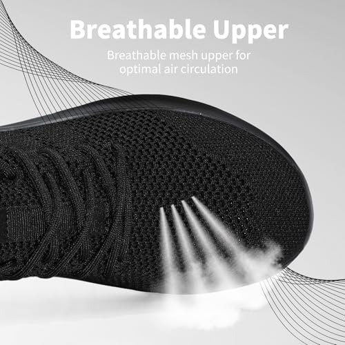 Men's Slip On Walking Shoes Non Slip Running Tennis Shoes Lightweight Breathable Athletic Gym Workout Cross Training Sneakers2