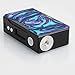 Produktbild VOOPOO DRAG 157W TC GENE CHIP BOX MOD (Harz Mit Schwarzem Rahmen) - USA Hergestellt Gene Chip - Nein Nikotin (Türkis)