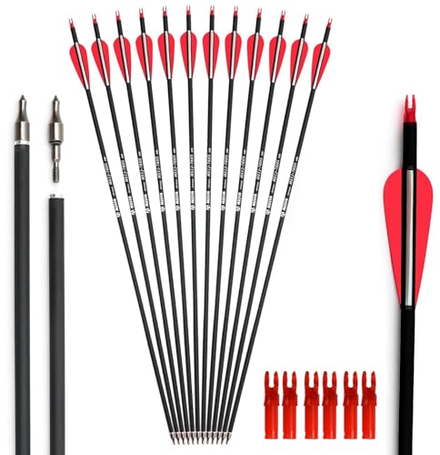 Musen 28'/30' Carbon Archery Arrows,...