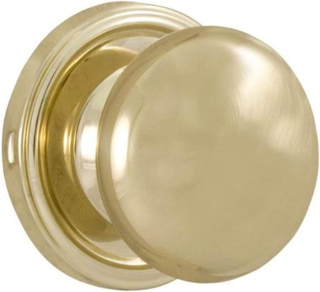 Weslock 00605I3--0020 Impresa Knob, Polished Brass
