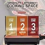 Royal Gourmet CC1830V 30 Barrel Charcoal Grill with Side Front Table - Image 5