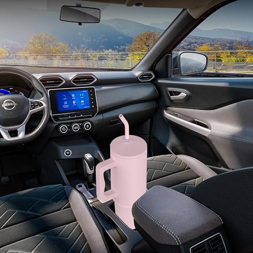 Image of enem Tumbler, Rose Whisper, Tumbler with Metal Straw, Sipper, with Lid Leak Proof, 1 Metal Ice Cube, 1 Copper Spring (Tamba), Base Protector, Mug Travel, 1.2L