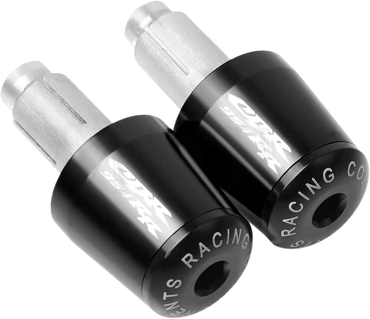 Motorcycle Accessories Handlebar Hand Grips Handle Bar End Cap Compatible with Hon Da CBR954RR CBR 954 CBR954 RR 2002-2003 Grips Bar Ends