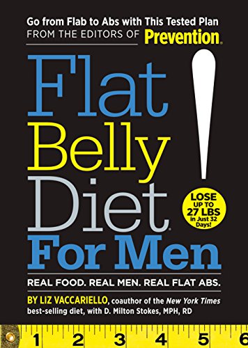 Rodale Books Vaccariello, Liz Flat Belly Diet! For Men cover