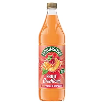 Robinsons Fruit Creations Peach & Raspberry Squash, 1L