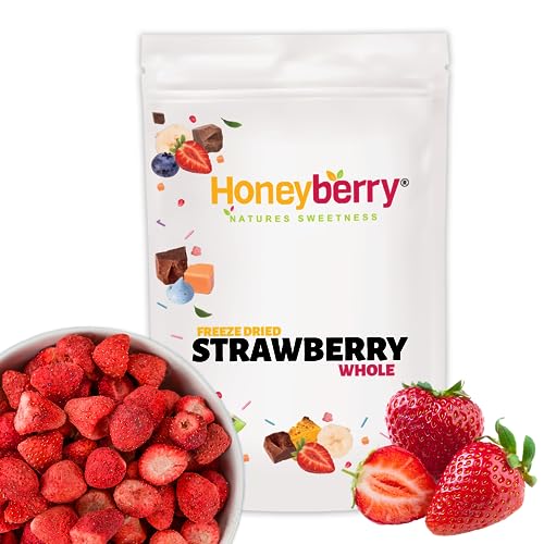 Freeze Dried Whole Strawberries 100g