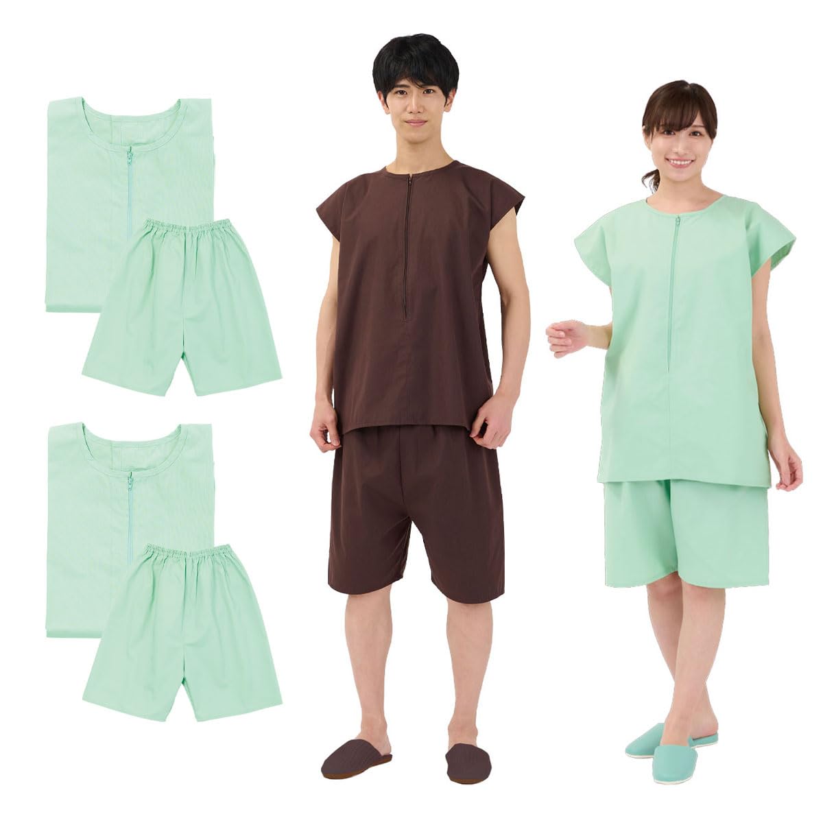 Amazon.co.jp: [トワテック] 【2着セット】 鍼灸患者着 3Lサイズ 