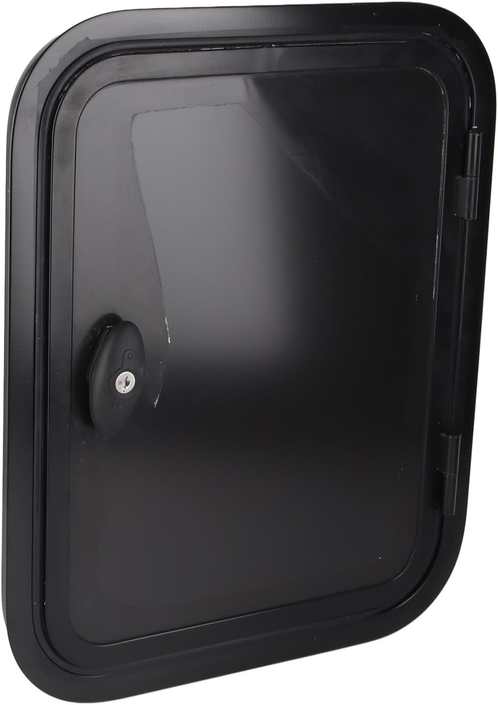 RV Baggage Door, Aluminum Alloy Storage Door, 500x400mm with Protection and Waterproof Seal - Heavy Duty Construction, Security Lock Included, Ideal for Campers and Motorhomes