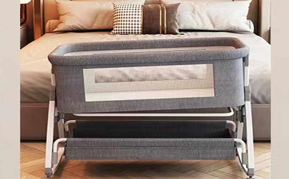 Miniatura 7 de Cubrecolchón para cuna de bebé compatible con Baby Delight de 20 x 33 pulgadas, Mika Micky, KoolaBaby, Angelbliss Dream On Me Bedside Sleeper,