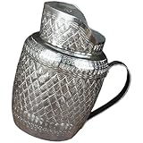 Distributeur de carafe à eau – fabriqué en alliage d'étain-aluminium de haute qualité, cette carafe est pratique et facile à utiliser