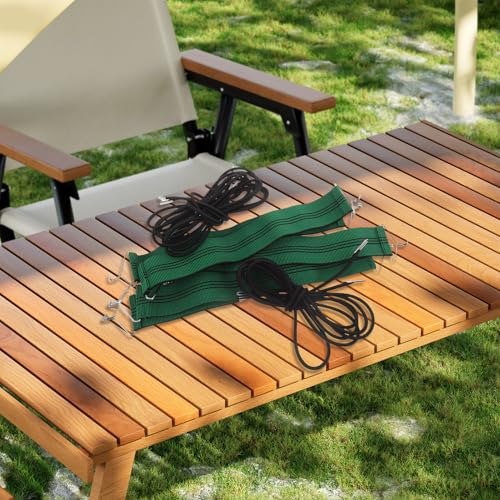 Sangles de renfort élastiques de rechange pour chaises longues pliantes Lot de 9