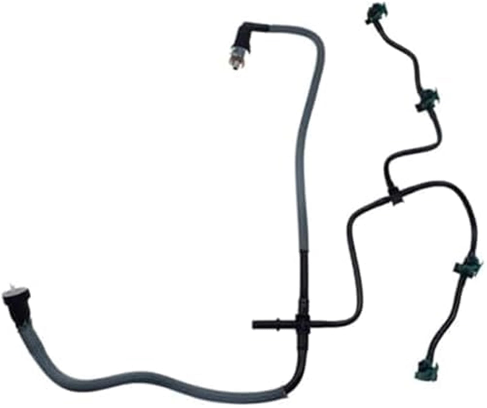Mthxzy Fuel Return Hose Fuel Injector Return Leak Off Pipe 2.4 Tdci, for Ford, for Transit Mk7 2006-2014 Amp, for Land Rover Defender 2006 2007 2008 2009 2010 2011