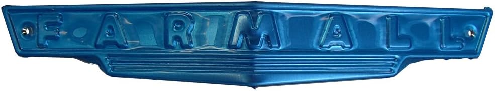 43658D New Bright Metal Hood Emblem Fits Case-IH Tractor Models B C BN AV +