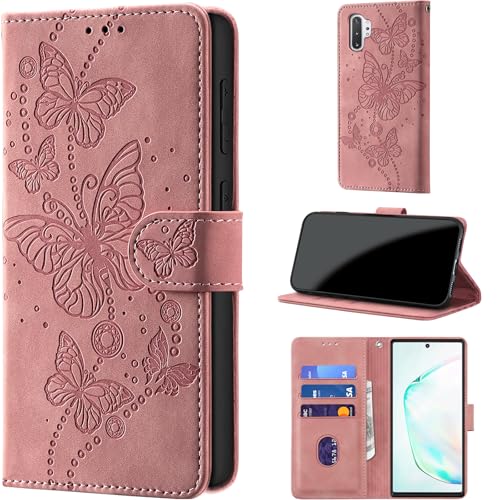CaseGla Coque pour Samsung Galaxy Note 10 Plus, Rose