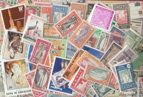 Niger 50 Various Stamps (Stamps for Collectors)