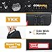 Rough Enough Small Tool Bag Pouch Box EDC Organizer Storage Case for Accessories with Zipper Portable Handle