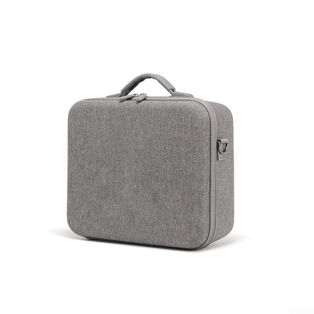 Funda de transporte para XGIMI PLAY 66E, almacenamiento portátil elegante mochila de proyector gris compatible con BKANO PLAY6 Standard Shoulder Bag Box (negro)