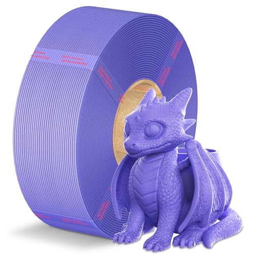 ANYCUBIC PLA+ Filament Refill 1.75mm, High Toughness 3D Printer Filament for Reusable Spools, Dimensional Accuracy +/- 0.02mm, Print with Most FDM 3D Printers, Intelligent Identification, 1K